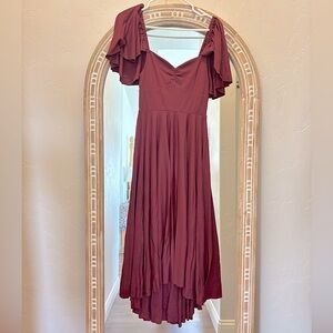 Mia Joy Joy Folie Alana dress size XS high low maxi